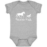 BORN TO WALK 4424 Infant Fine Jersey Bodysuit