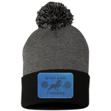 WALKIN ACROSS TENNESSEE TWH SP15 Pom Pom Knit Cap - Patch