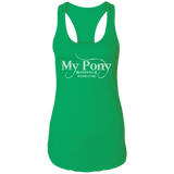 MY PONY NASHVILLE NL1533 Ladies Ideal Racerback Tank