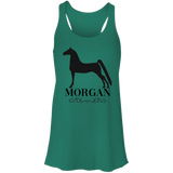 MORGAN STYLE 1 4HORSE B8800 Flowy Racerback Tank