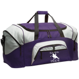 RIDEWITHPRIDEWHITE BG99 Colorblock Sport Duffel