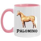 PALOMINO STYLE 1 4HORSE AM11OZ 11 oz. Accent Mug