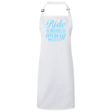 RIDE MORE WORRY LESS RP150 Sustainable Unisex Bib Apron