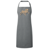 TENNESSEE WALKING HORSE DESIGN 3 JMD (BURBURY) RP150 Sustainable Unisex Bib Apron