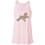 TENNESSEE WALKING PERFORMANCE HORSE  (BURBURY) B8800 Flowy Racerback Tank