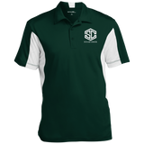 SUGAR CREEK FARM LOGO ST655 Men's Colorblock Performance Polo