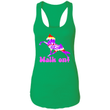 TIE DYE WALK ON NL1533 Ladies Ideal Racerback Tank