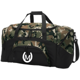 MANES RANCH (white) BG99 Colorblock Sport Duffel