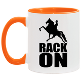 RACK ON Racking (black art) AM11OZ 11 oz. Accent Mug