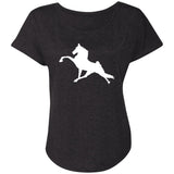 Tennessee Walking Horse Performance (WHITE) NL6760 Ladies' Triblend Dolman Sleeve