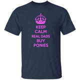 REAL DADS BUY PONIES (pink) G500 5.3 oz. T-Shirt