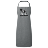 GYPSY VANNER 4HORSE (BLACK LETTERS) RP150 Sustainable Unisex Bib Apron