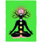 CHAKRAS PLUSH BLANKET (12 STYLES AND SIZES)