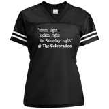 SITTIN TIGHT LOOKIN RIGHT (WHT) LST307 Ladies' Replica Jersey