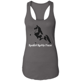Spotted Saddle Horse NL1533 Ladies Ideal Racerback Tank