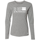 MY NUMBERS AT CELEBRATION (WHT) 64LTTX Ladies’ Essential Dri-Power Long Sleeve Tee
