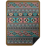 AZTEC 1 BSHL Premium Black Sherpa Blanket 60x80