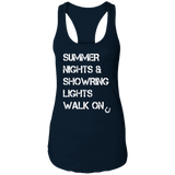 Summer Nights Showring Lights Walk On NL1533 Ladies Ideal Racerback Tank