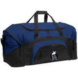 SHE LIVED HAPPY EVERY AFTER TWH PLEASURE BG99 Colorblock Sport Duffel