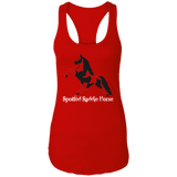 Spotted Saddle Horse NL1533 Ladies Ideal Racerback Tank
