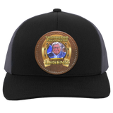 JACK HEFFINGTON (Legends Series) HAT 104C Trucker Snap Back - Patch
