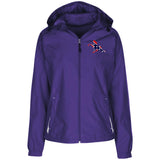 Rebel on the Rail Tennessee Walking Horse Performance LST76 Ladies' Jersey-Lined Hooded Windbreaker