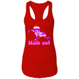 TIE DYE WALK ON NL1533 Ladies Ideal Racerback Tank