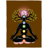 CHAKRAS PLUSH BLANKET (12 STYLES AND SIZES)
