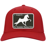 I SUPPORT THE TWH -RECTANGLE CP80 Twill Cap - Patch
