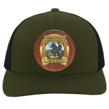 SAM PERKINS (TWH LEGENDS) HAT 104C Trucker Snap Back - Patch