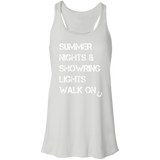 Summer Nights Showring Lights Walk On B8800 Flowy Racerback Tank
