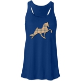 TENNESSEE WALKING PERFORMANCE HORSE  (BURBURY) B8800 Flowy Racerback Tank