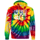 LOUISVILLE MODE final 782017 CD877 Unisex Tie-Dyed Pullover Hoodie