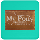 MY PONY NASHVILLE BRAND UN5677 Coaster