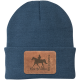 MISSOURI FOX TROTTER ON LEATHER CP90 Knit Cap - Patch