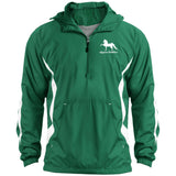 American Saddlebred 2 (white) JST63 Unisex Colorblock Raglan Anorak