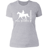 MISSOURI FOX TROTTER (white) 4HORSE NL3900 Ladies' Boyfriend T-Shirt