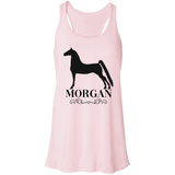 MORGAN STYLE 1 4HORSE B8800 Flowy Racerback Tank