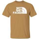 NOT SHIT FACED (WHITE) G500 5.3 oz. T-Shirt