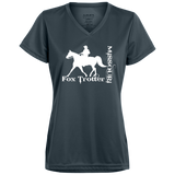 MISSOURI FOX TROTTER (white) 4HORSE 1790 Ladies’ Moisture-Wicking V-Neck Tee