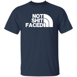 NOT SHIT FACED (WHITE) G500 5.3 oz. T-Shirt