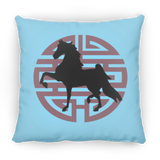 SADDLEBRED JAPANESE ART PILLOWS THREE SIZES