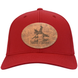TURNIN AND BURNIN ON LEATHER CP80 Twill Cap - Patch