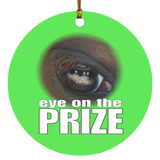 Eye On The Prize SUBORNC Circle Ornament