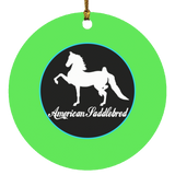 American Saddlebred SUBORNC Circle Ornament