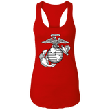 USMC EGA Symbol NL1533 Ladies Ideal Racerback Tank
