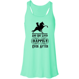HAPPILY EVER AFTER (TWH Performance) Blk B8800 Flowy Racerback Tank