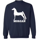 Morgan Z65x Pullover Crewneck Sweatshirt 8 oz (Closeout)