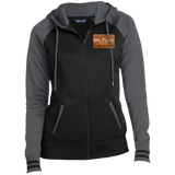 MY PONY NASHVILLE BRAND LST236 Ladies' Sport-Wick® Full-Zip Hooded Jacket