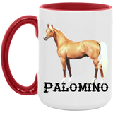 PALOMINO STYLE 1 4HORSE AM15OZ 15oz. Accent Mug